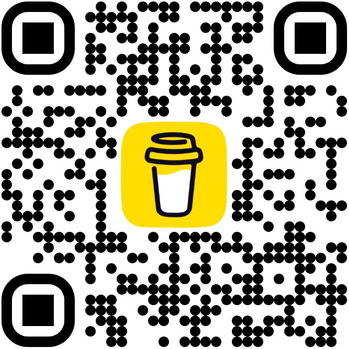 Buy Me a Coffee QR code for Curved Sounds